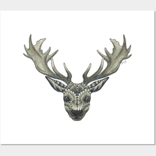Masked Stag Posters and Art